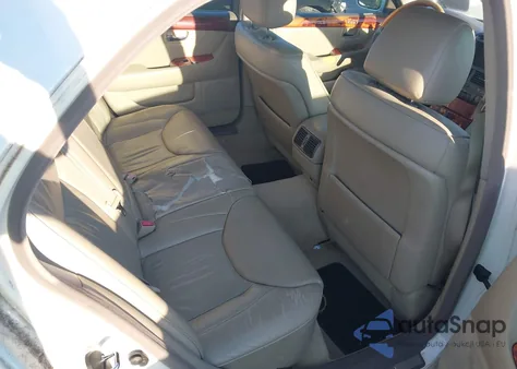 2002 Lexus Ls 430 из США, поврежденный, VIN JTHBN30F420074801